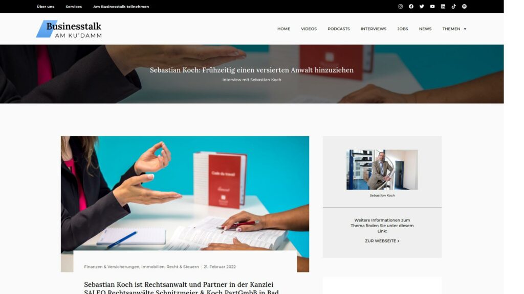 SALEO in den Medien – Pressestimmen & Beiträge 