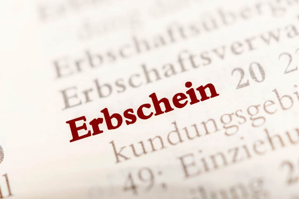 Rechtsanwalt Erbeschein beantragen - Saleo Recht 